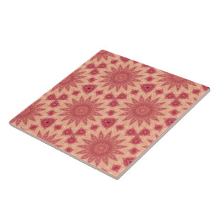 Muted Floral Boho Magic Tile