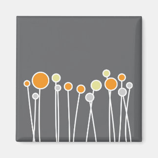Muted Flowers Magnet - Mod Series