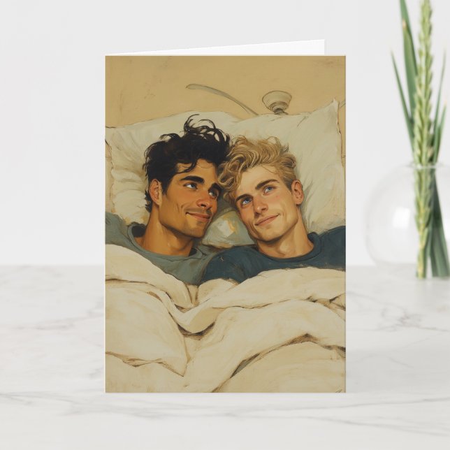 Muted Henleys Ceiling Fan Card (Front)