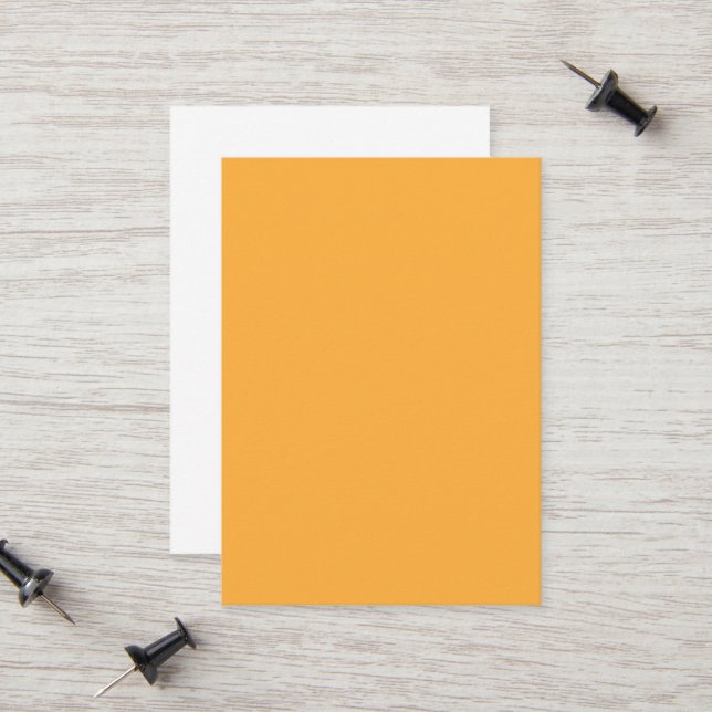 Muted Orange Background Texture for Web and Print Calling Card (Front/Back In Situ)