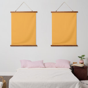 Muted Orange Background Texture for Web and Print Hanging Tapestry
