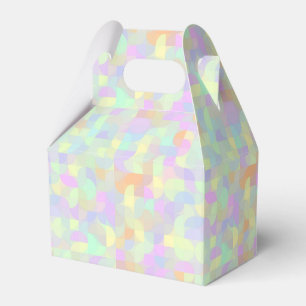 Muted Pastel Boho Mod Geometric Abstract Favor Box