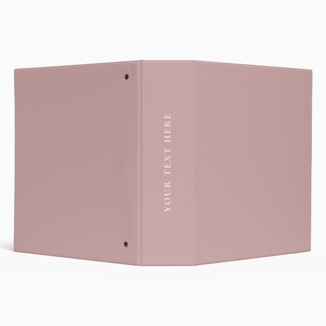 Muted pink solid  binder (Background)