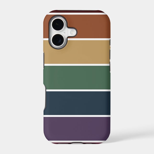Muted Rainbow Colour Blocks (Back)