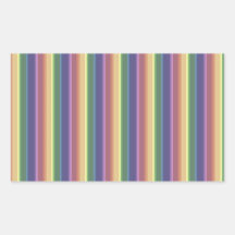 Muted rainbow stripes