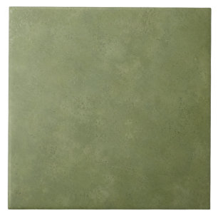 Muted Sage Green Rustic Glaze Texture Tile