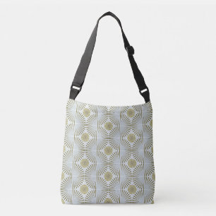 Muted Tribal Geometric Crossbody Bag
