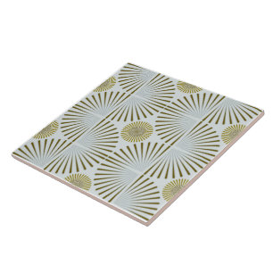 Muted Tribal Geometric Tile