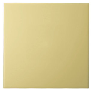 Muted Yellow Ceramic Tile. Tile