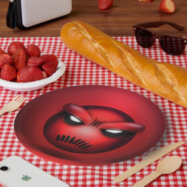 Mutemoji Cardboard Plates (Picnic)