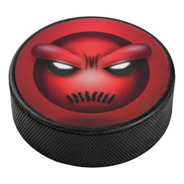 Mutemoji Hockey Plate Hockey Puck (3/4)