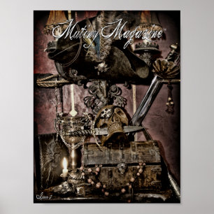 Mutiny Magazine Issue 7 Front Cover Poster