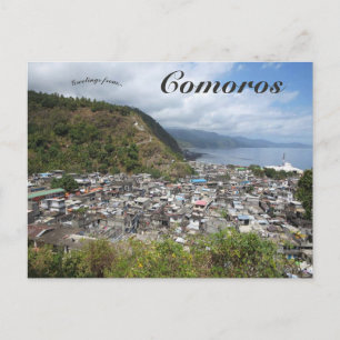 Mutsamudu Anjouan Island Union of the Comoros Postcard