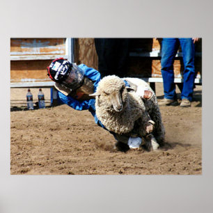 Mutton Buster Tries His Mettle Poster