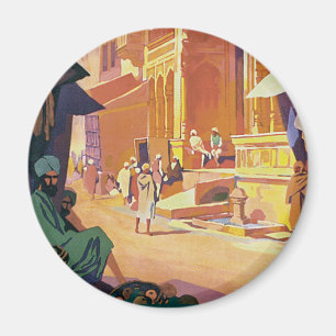 Muttra ~ Krishna Temple Magnet