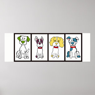 Mutts Drawing Poster