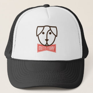 Mutts for the Bay Trucker Hat in Black