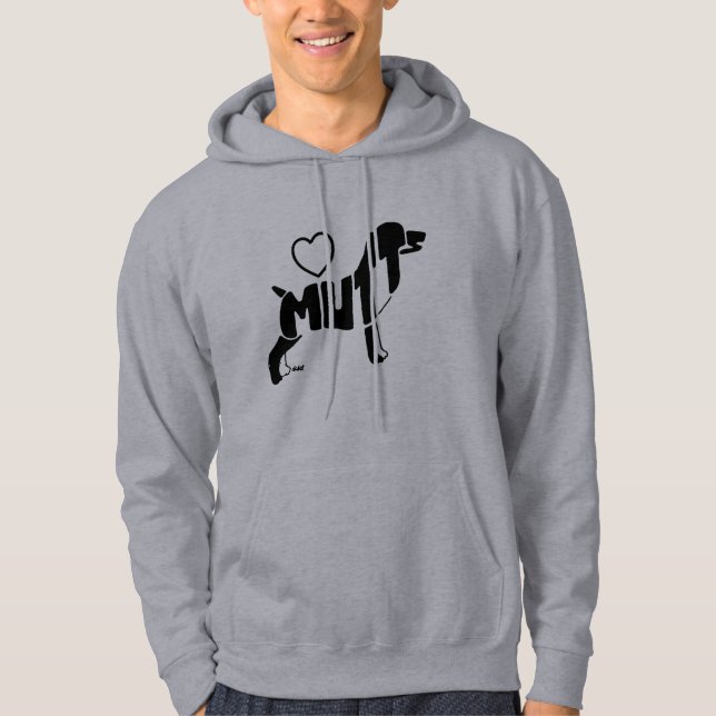 MUTTS SILHOUETTE HOODIE (Front)