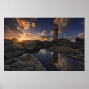 Muxia Lighthouse   Galicia, Spain Poster