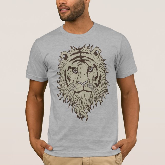 Muzich's Liger - (Men) T-Shirt (Front)
