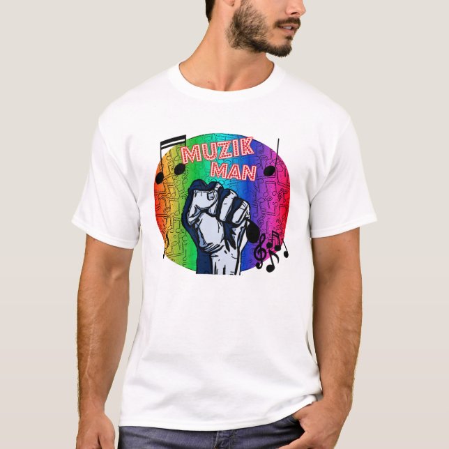 Muzik Man T-Shirt (Front)