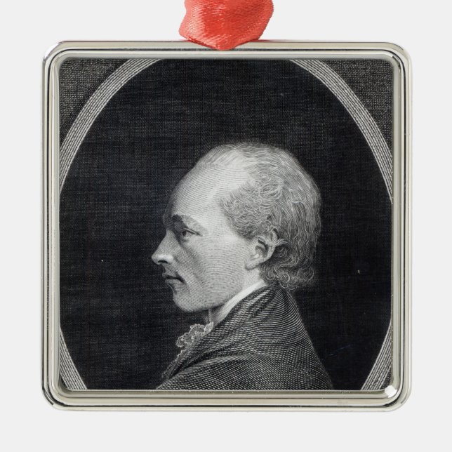 Muzio Clementi, 1803 Metal Ornament (Front)