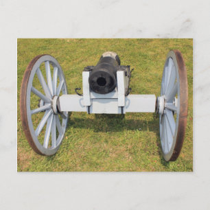 Muzzleloading Cannon Postcard