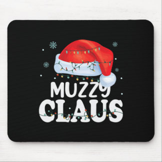 Muzzy Claus Xmas Family Matching Funny Grandma Chr Mouse Pad