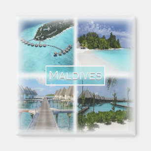 MV0021 Asia, Maldives,  fridge Magnet