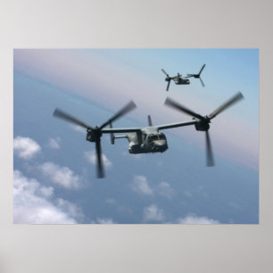 MV-22 Osprey Aircraft Poster