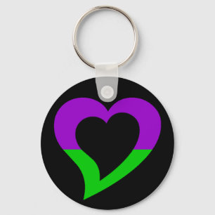 mv.ArtFire.com Logo Keychain