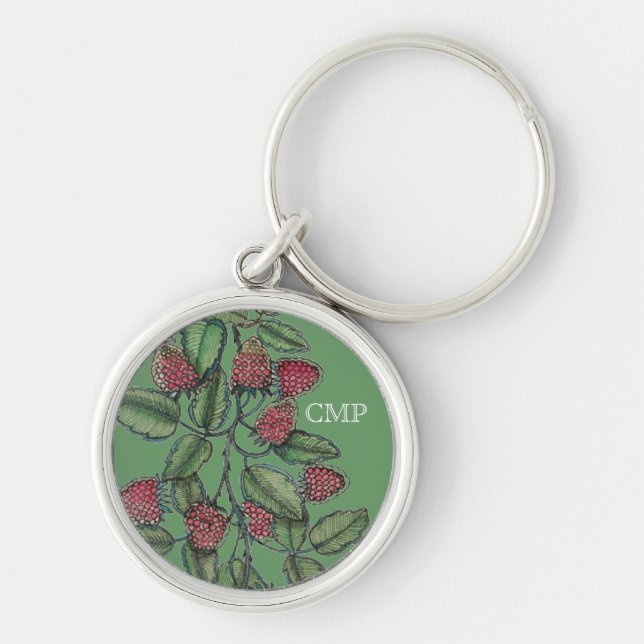 MV Raspberry Bramble Keychain (Front)
