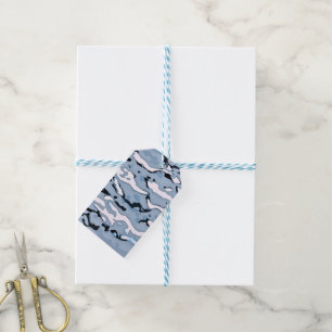 MVB Cameo Light Blue Design Gift Tags