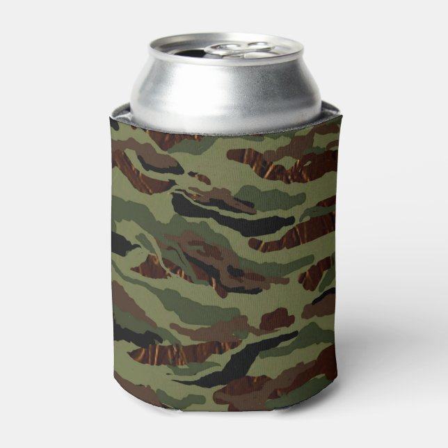 MVB Camouflage - Green Design Can Cooler (Can Front)