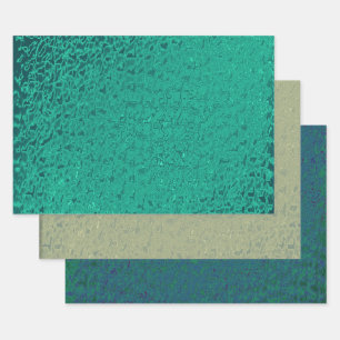 MVB Faux Silk Frost Design Wrapping Paper Sheet