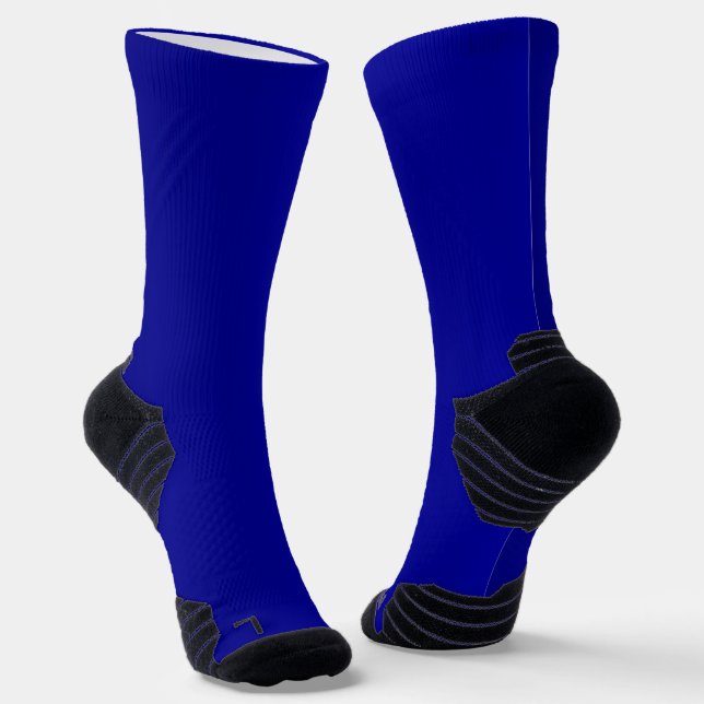 MVB Fun Cobalt Blue Socks (Angled)