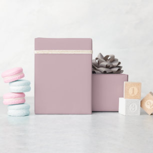 MVB Light Mauve Color Solid Wrapping Paper
