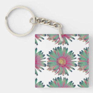 MVB Pastel Daisy Multi Colour -Design 2 Keychain