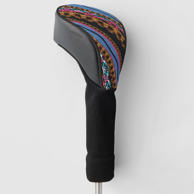MVB Textile Abstract Creative Pieces Golf Head Cover (Angled)