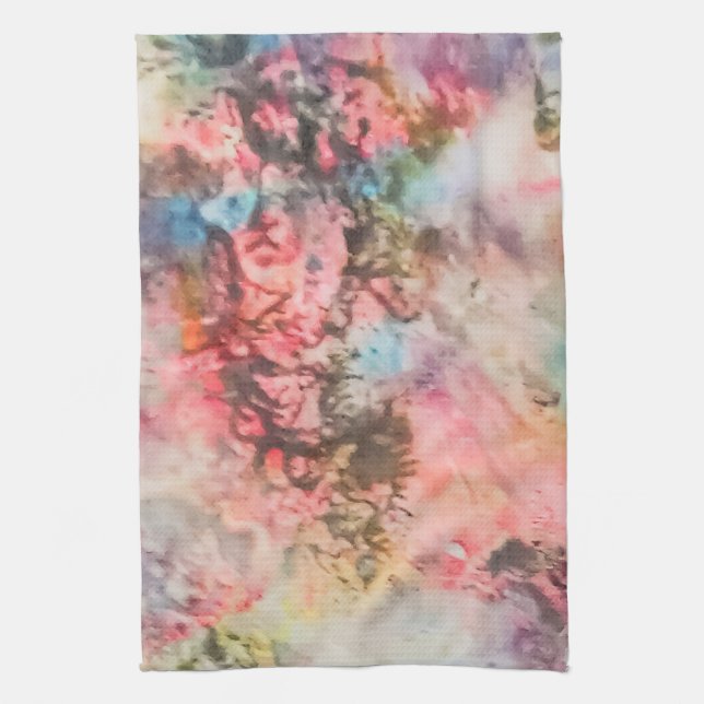 MVB Vintage Floral design Kitchen Towel (Vertical)