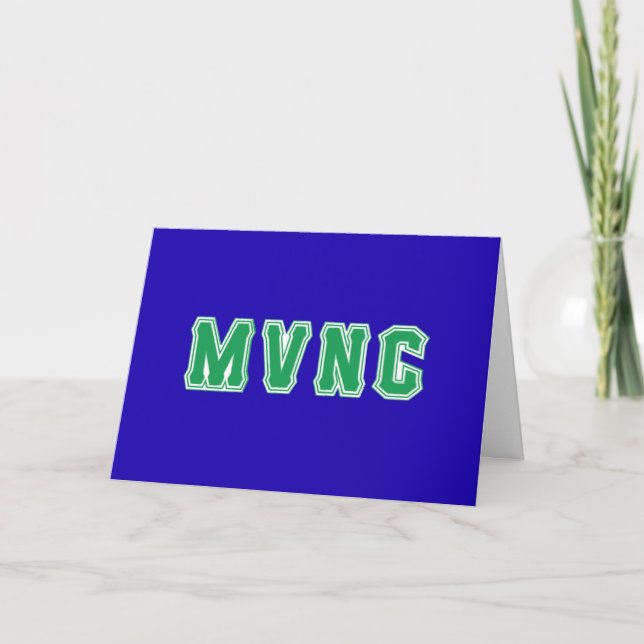 MVNC Homecoming Greeting Card (Front)