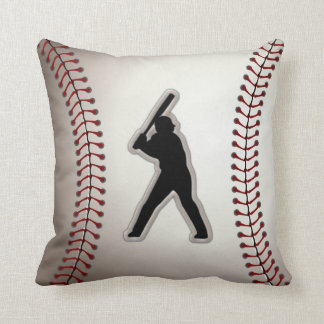 MVP Baseball Player - Cool Baseball Stitches Look Throw Pillow