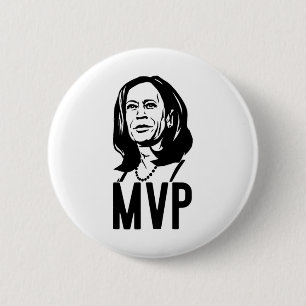 Mvp Madame Vice President Kamala Harris Election M 2 Inch Round Button