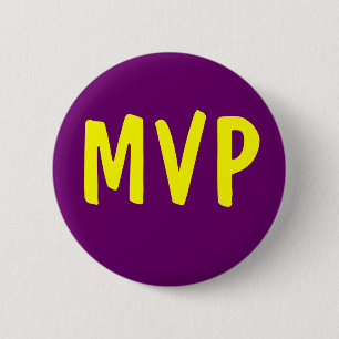 MVP - Most Valuable Player 2 Inch Round Button