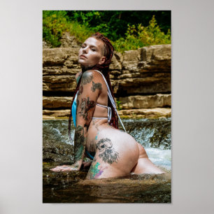 MVR Waterfall Look back  Poster