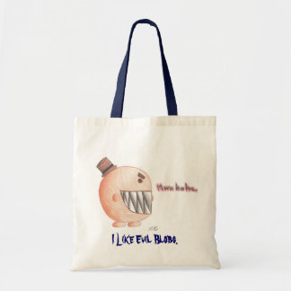 mwahaha..., I Like Evil Blobs. Tote Bag