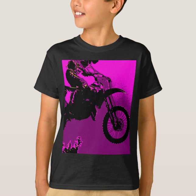 MX - Motocross Racer T-Shirt (Front)