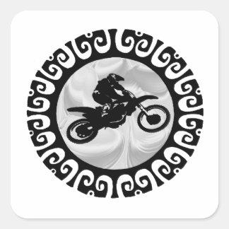 MX MY WAY SQUARE STICKER