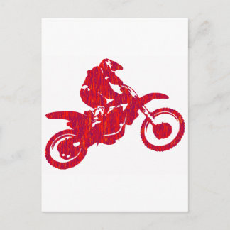 MX RED STYLED POSTCARD
