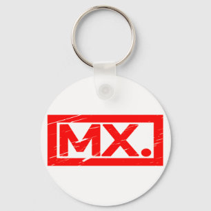 Mx. Stamp Keychain